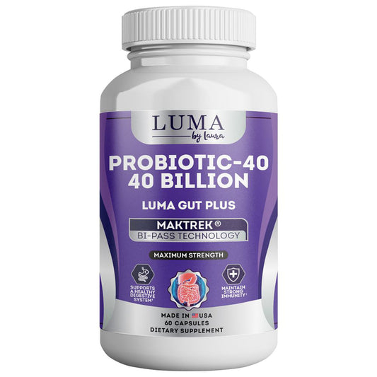 Luma Gut Plus - Probiotics for Men and Women for Stomach Acid